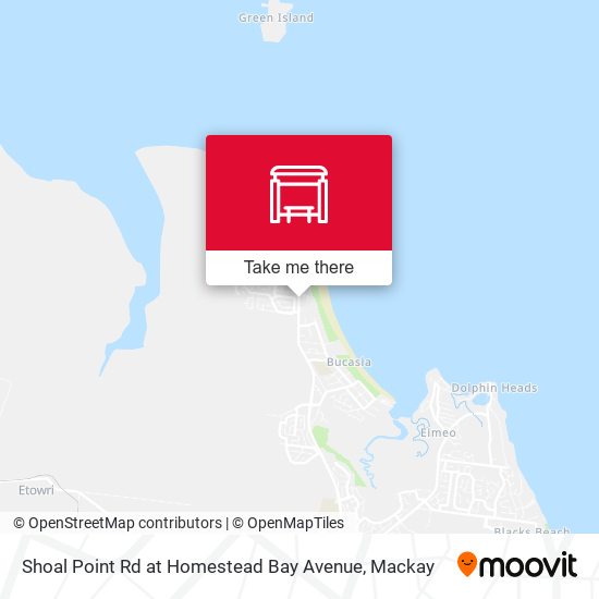 Shoal Point Rd at Homestead Bay Avenue map