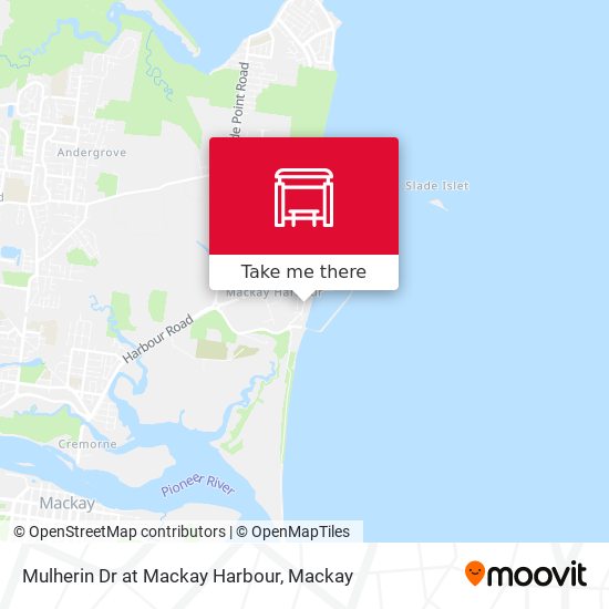 Mulherin Dr at Mackay Harbour map
