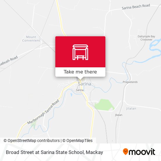 Broad Street at Sarina State School map