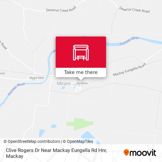 Mapa Clive Rogers Dr Near Mackay Eungella Rd Hnr
