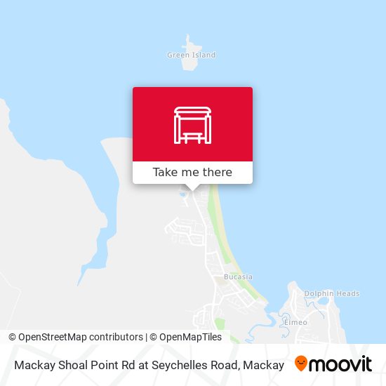 Mackay Shoal Point Rd at Seychelles Road map