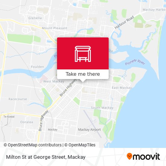 Milton St at George Street map