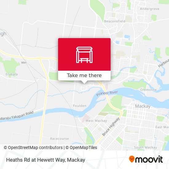 Heaths Rd at Hewett Way map