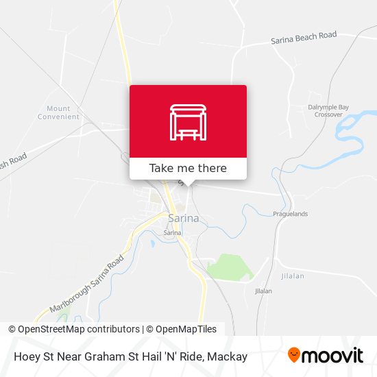 Hoey St Near Graham St Hail 'N' Ride map