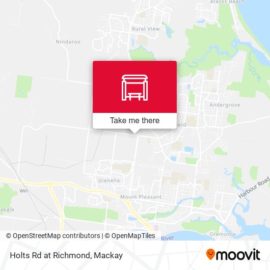 Holts Rd at Richmond map