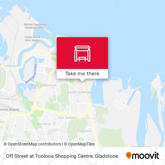 Off Street at Toolooa Shopping Centre map
