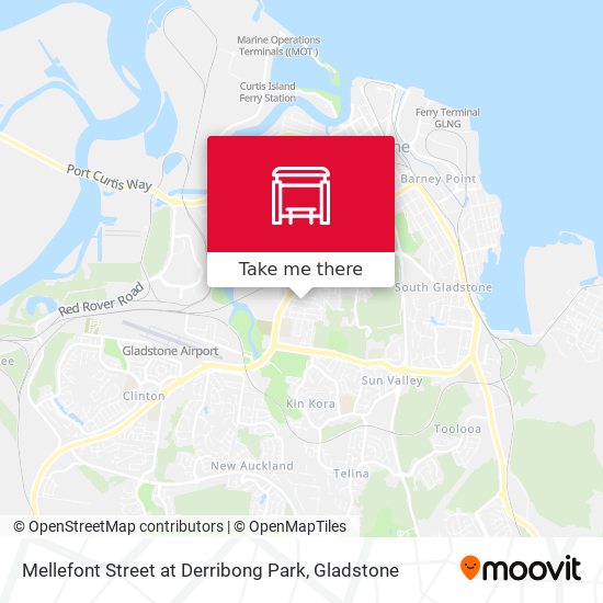 Mellefont Street at Derribong Park map