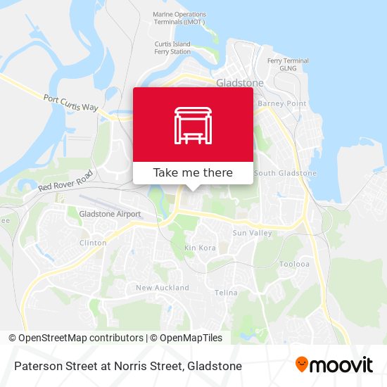 Paterson Street at Norris Street map