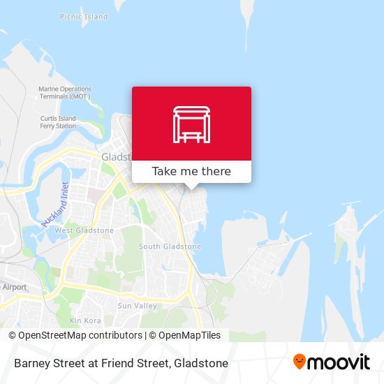 Barney Street at Friend Street map