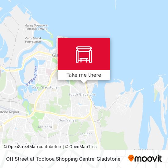 Off Street at Toolooa Shopping Centre map