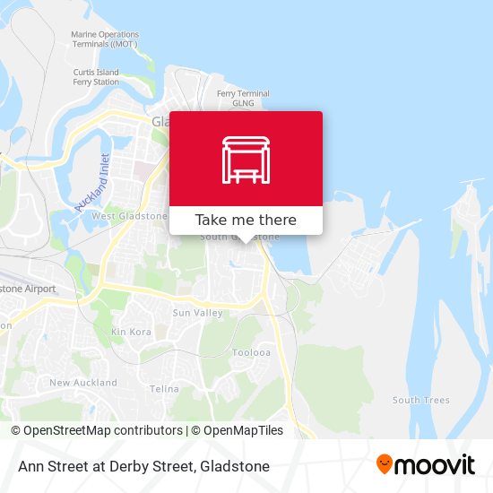 Ann Street at Derby Street map