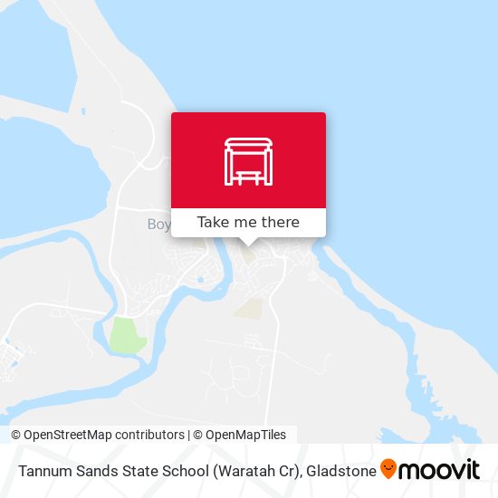Tannum Sands State School (Waratah Cr) map