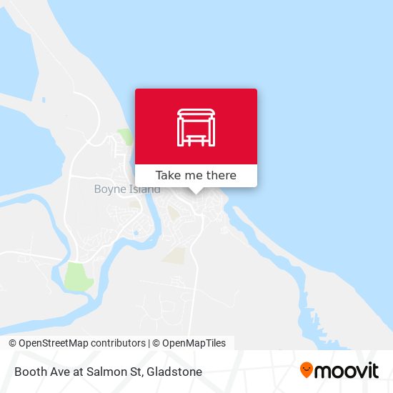 Booth Ave at Salmon St map