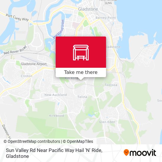 Sun Valley Rd Near Pacific Way Hail 'N' Ride map
