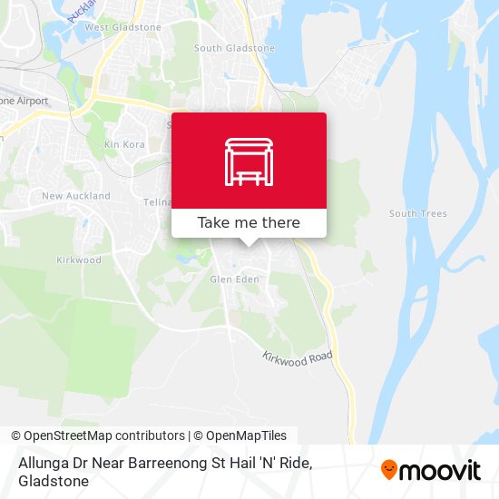 Allunga Dr Near Barreenong St Hail 'N' Ride map