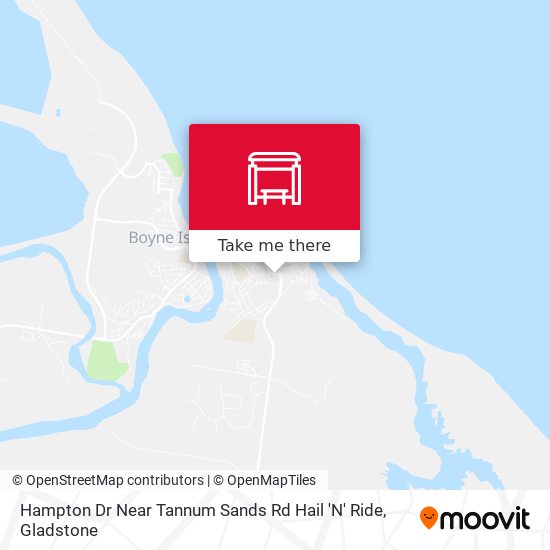 Hampton Dr Near Tannum Sands Rd Hail 'N' Ride map