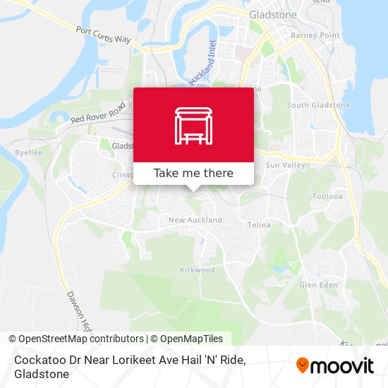 Cockatoo Dr Near Lorikeet Ave Hail 'N' Ride map