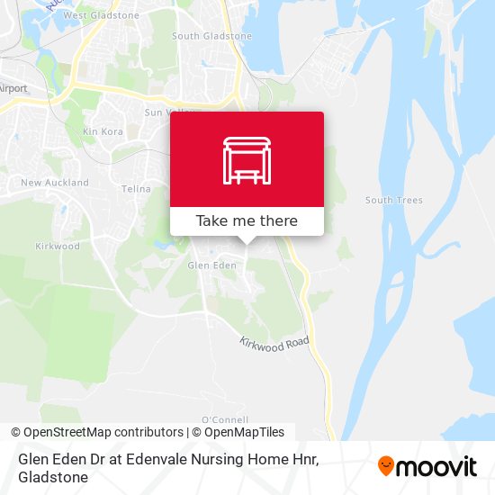 Glen Eden Dr at Edenvale Nursing Home Hnr map