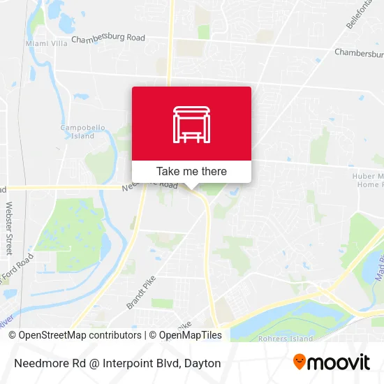 Mapa de Needmore Rd @ Interpoint Blvd