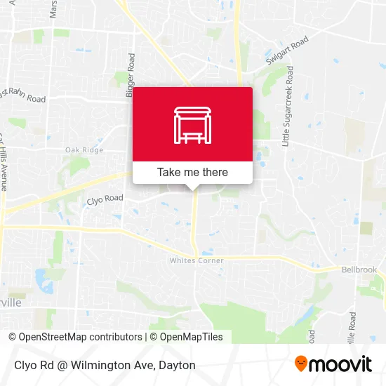 Clyo Rd @ Wilmington Ave map