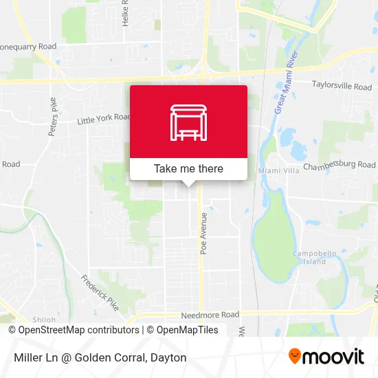 Miller Ln @ Golden Corral map