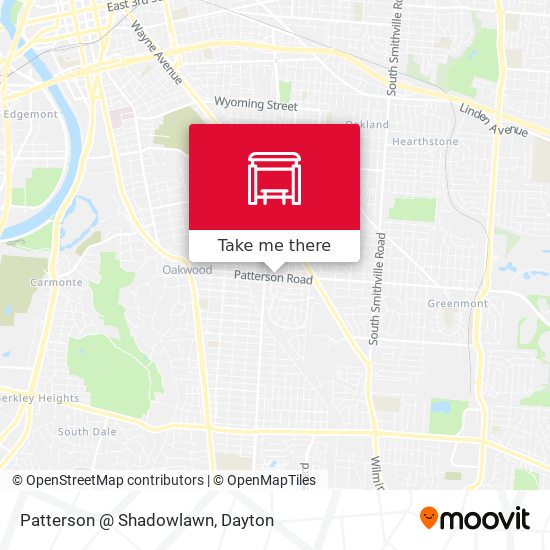 Patterson @ Shadowlawn map