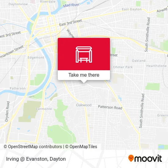 Mapa de Irving @ Evanston