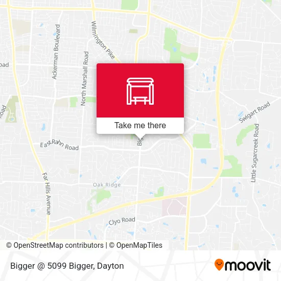 Mapa de Bigger @ 5099 Bigger