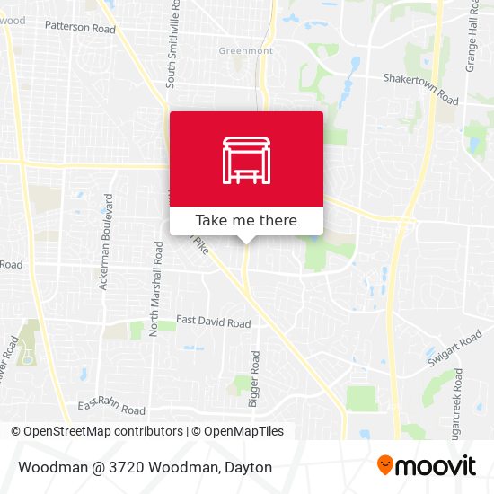 Mapa de Woodman @ 3720 Woodman