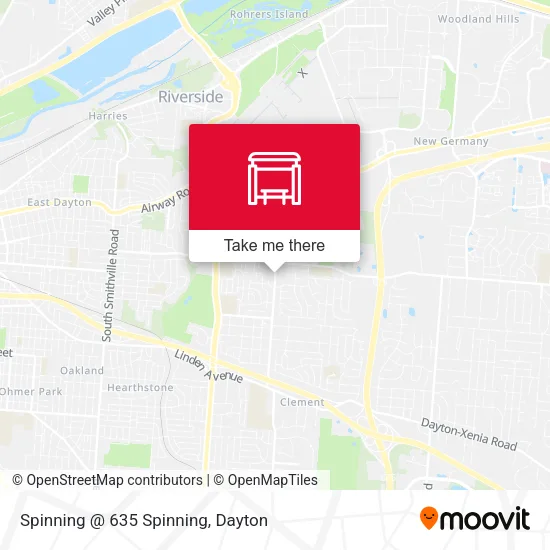 Mapa de Spinning @ 635 Spinning