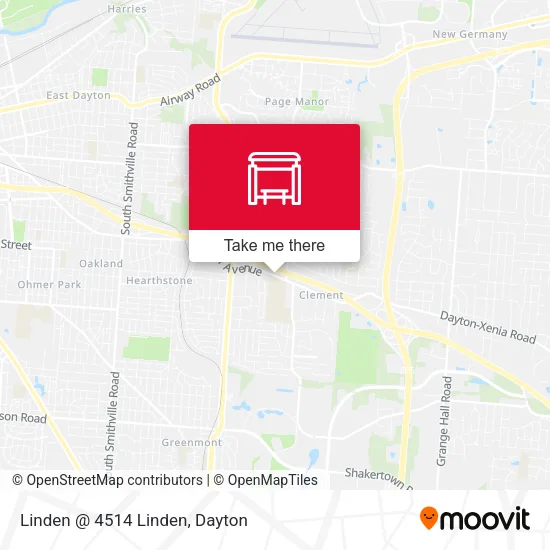 Mapa de Linden @ 4514 Linden