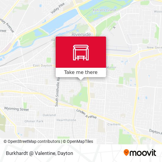Burkhardt @ Valentine map