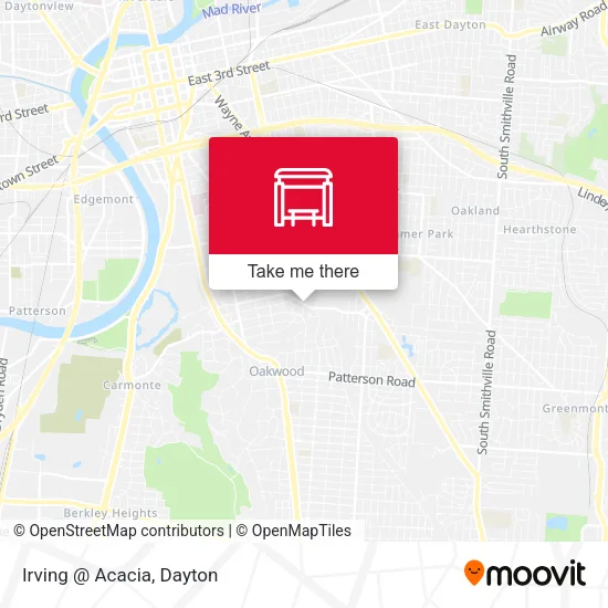 Mapa de Irving @ Acacia