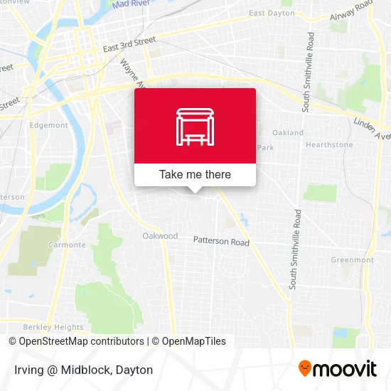 Mapa de Irving @ Midblock