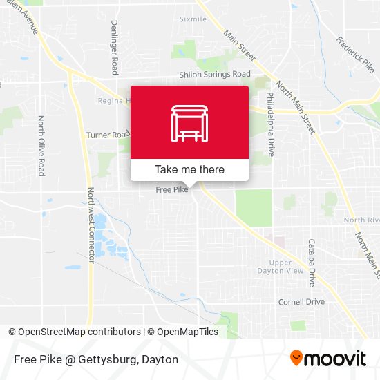 Free Pike @ Gettysburg map