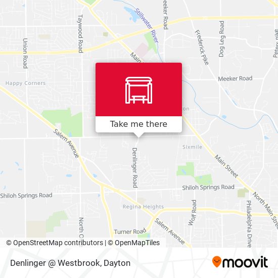Denlinger @ Westbrook map