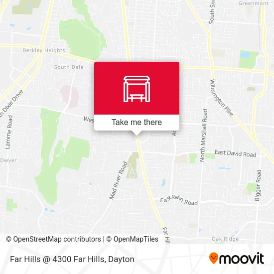 Mapa de Far Hills @ 4300 Far Hills