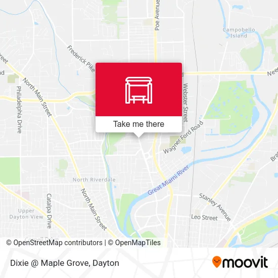 Mapa de Dixie @ Maple Grove