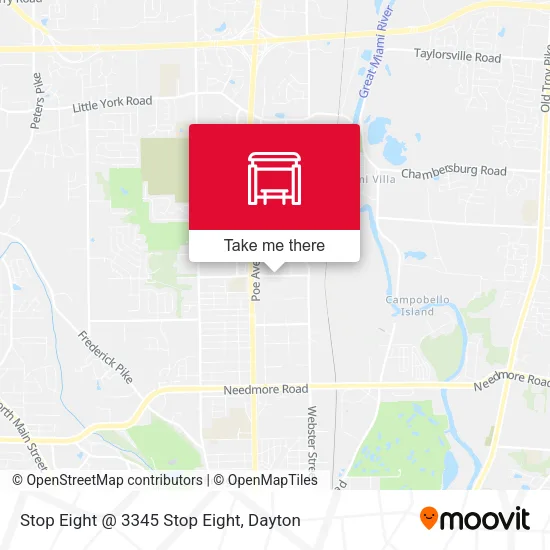Mapa de Stop Eight @ 3345 Stop Eight