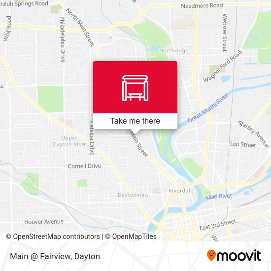 Mapa de Main @ Fairview