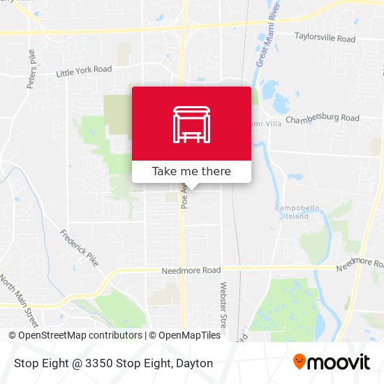 Mapa de Stop Eight @ 3350 Stop Eight