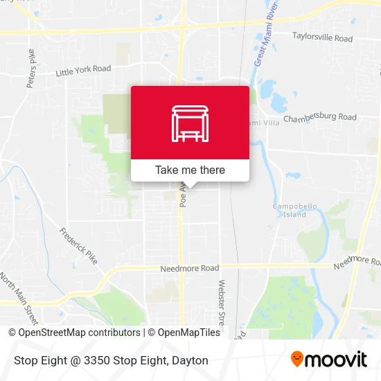 Mapa de Stop Eight @ 3350 Stop Eight
