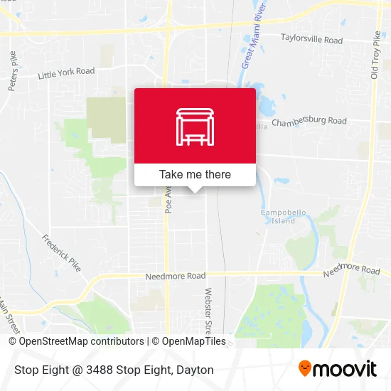 Mapa de Stop Eight @ 3488 Stop Eight