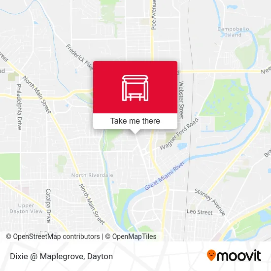 Dixie @ Maplegrove map