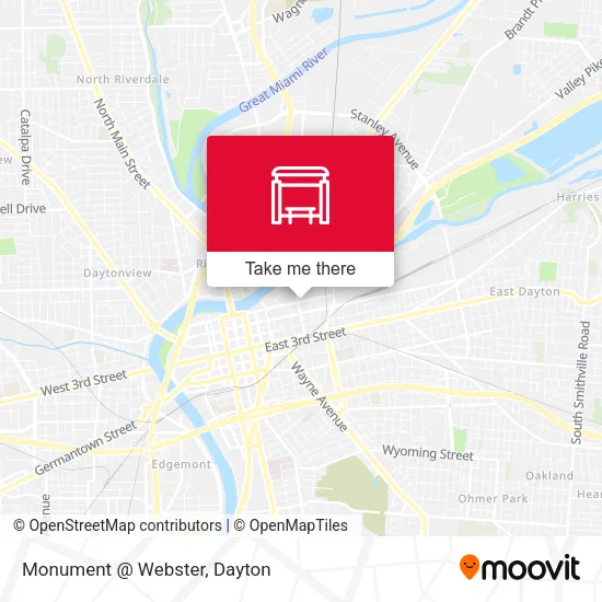 Mapa de Monument @ Webster