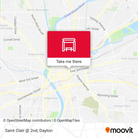 Mapa de Saint Clair @ 2nd