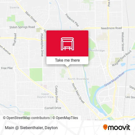 Main @ Siebenthaler map