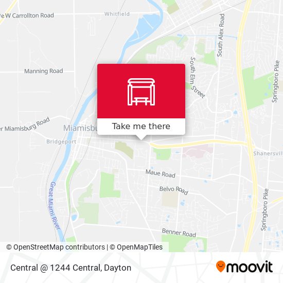 Mapa de Central @ 1244 Central