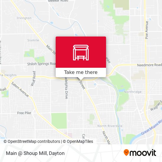 Main @ Shoup Mill map