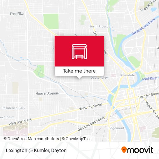 Mapa de Lexington @ Kumler